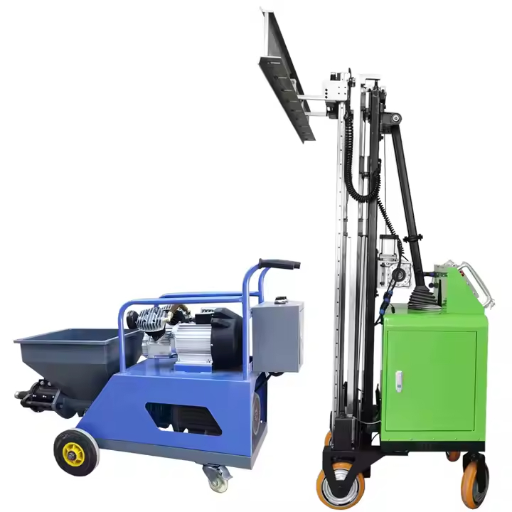 Mașină Automată de Tencuit pentru Pereți Zhongmei-1 0.75kw/2.2kw