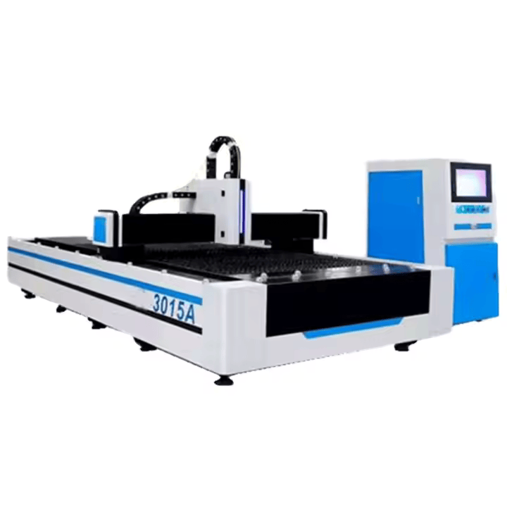 Mașină de tăiere laser cu fibră CNC cu masă plată