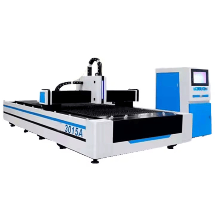 Mașină de tăiere laser cu fibră Rbqlty pentru plăci de metal