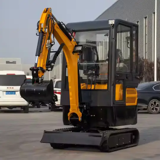 Mini Excavator HT20-2, 2 Tone, Cabină Închisă, Motor Kubota D902 - imagine 7