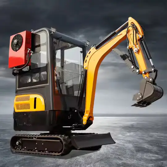 Mini Excavator HT20-2, 2 Tone, Cabină Închisă, Motor Kubota D902 - imagine 4